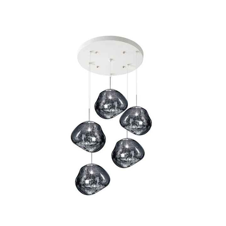 Niki | Multi-Arm Pendant Light | Sculptural Melt Design