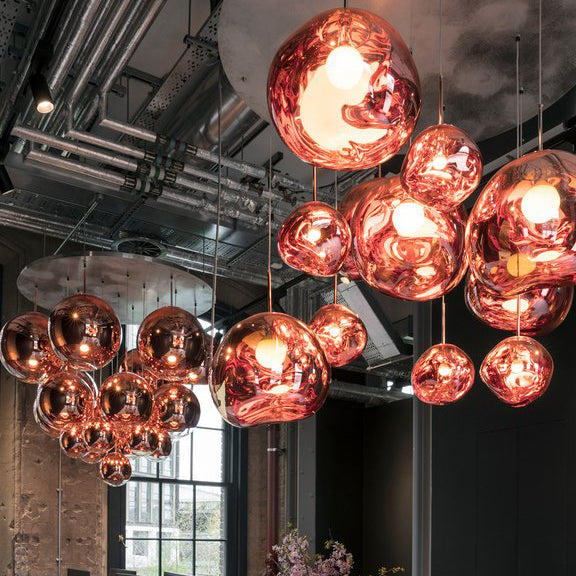 Niki | Multi-Arm Pendant Light | Sculptural Melt Design