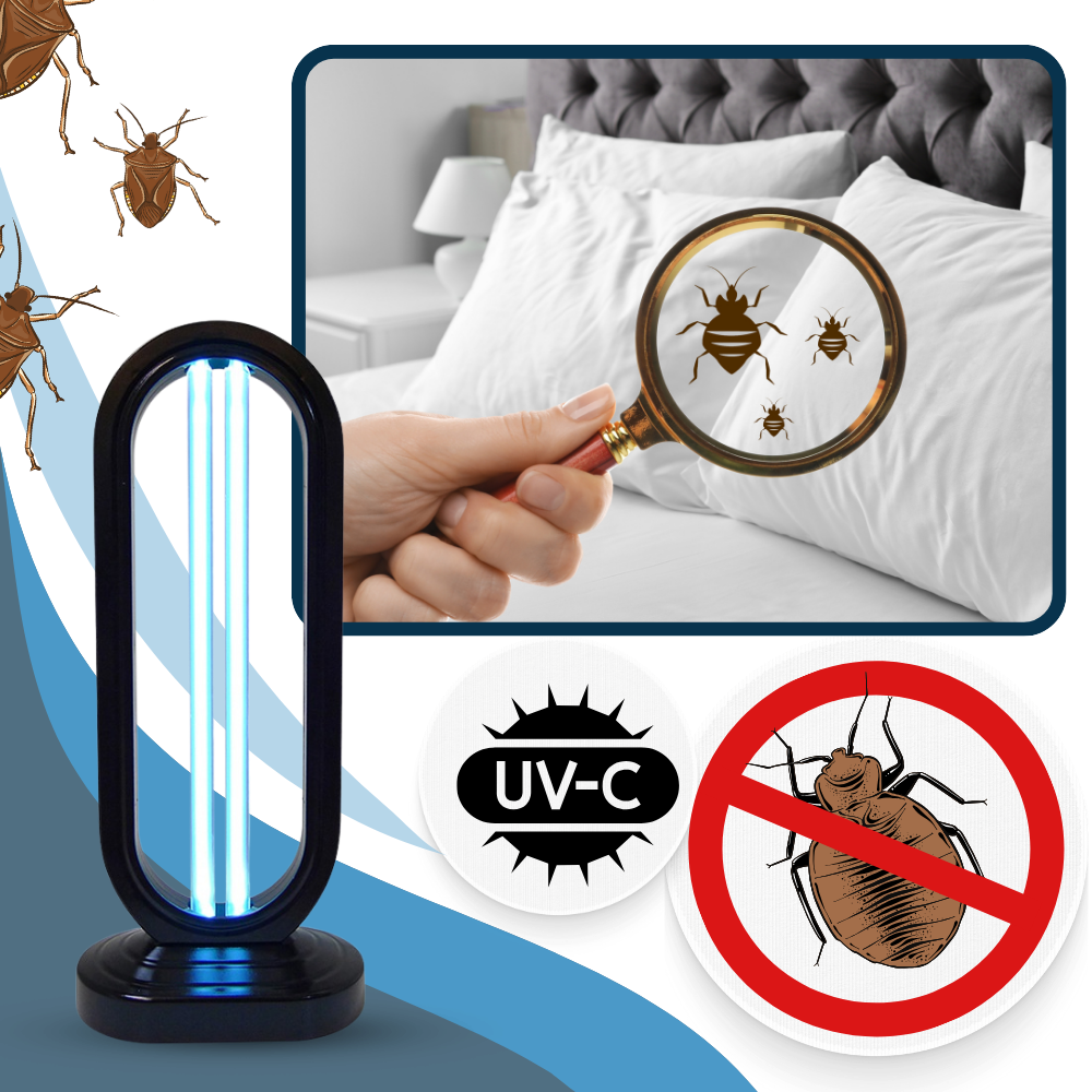 Niki | Multi-Surface UV Disinfectant Bulb – Strongest Bed Bug Killer for Home &amp; Travel Use