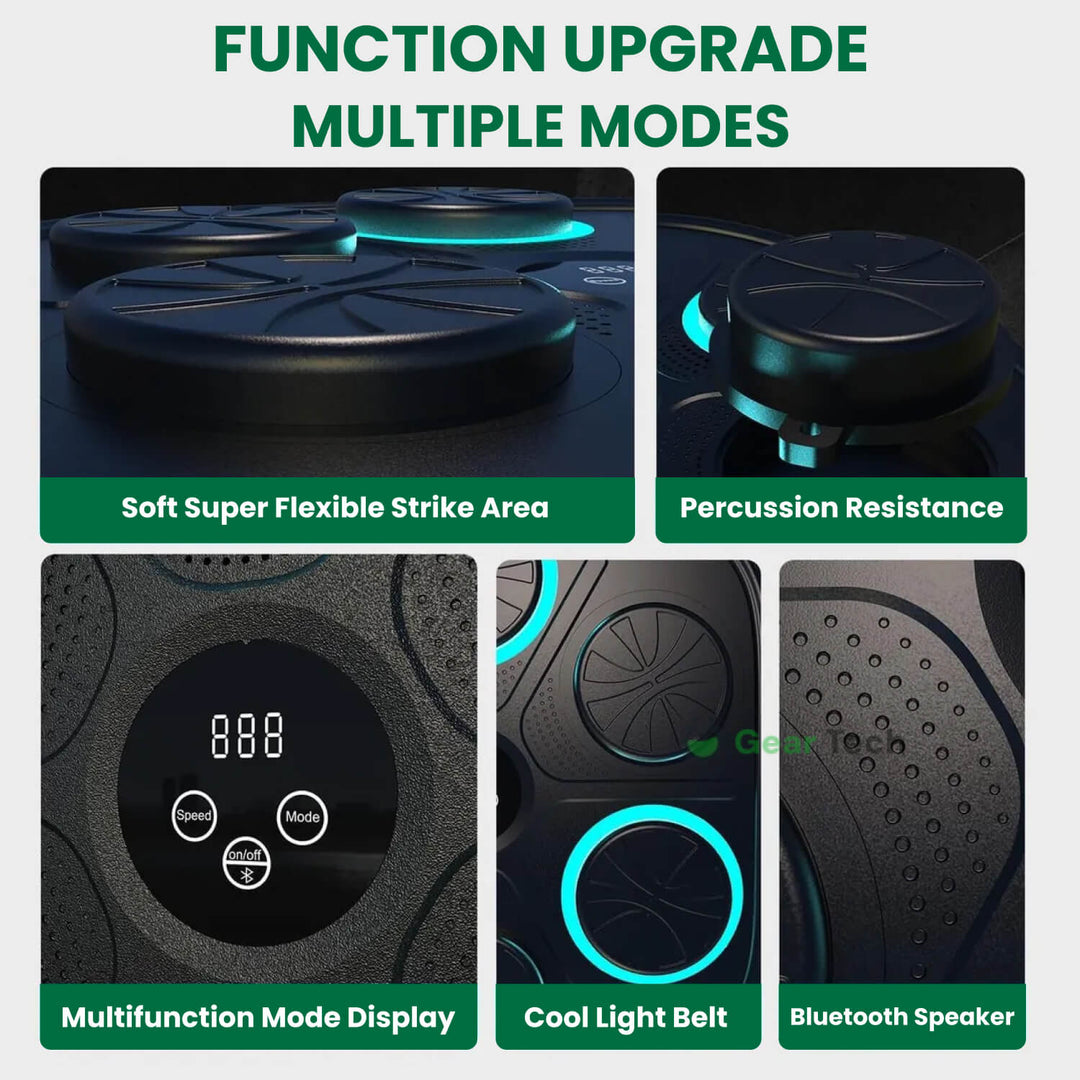 Niki | Music Boxing Machine | Interactive Training | RGB &amp; Bluetooth