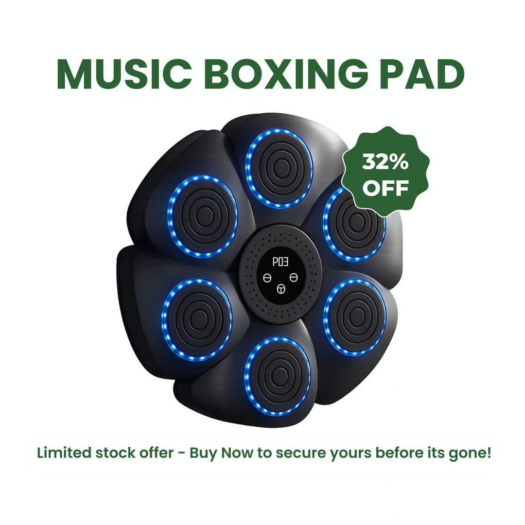 Niki | Music Boxing Machine | Interactive Training | RGB &amp; Bluetooth