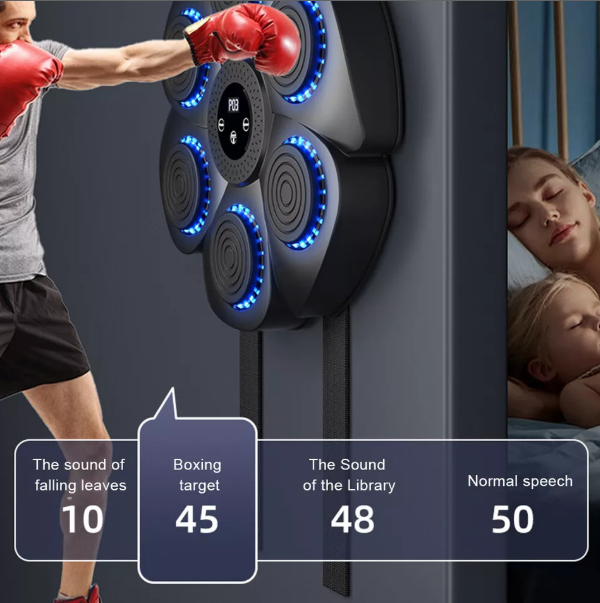Niki | Music Boxing Machine | Interactive Training | RGB &amp; Bluetooth