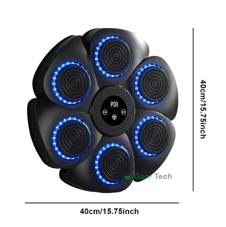 Niki | Music Boxing Machine | Interactive Training | RGB &amp; Bluetooth