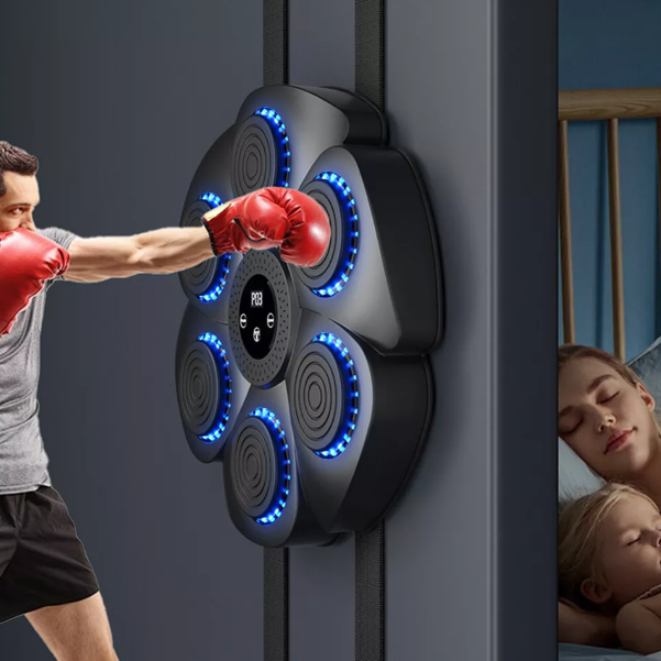 Niki | Music Boxing Machine | Interactive Training | RGB &amp; Bluetooth