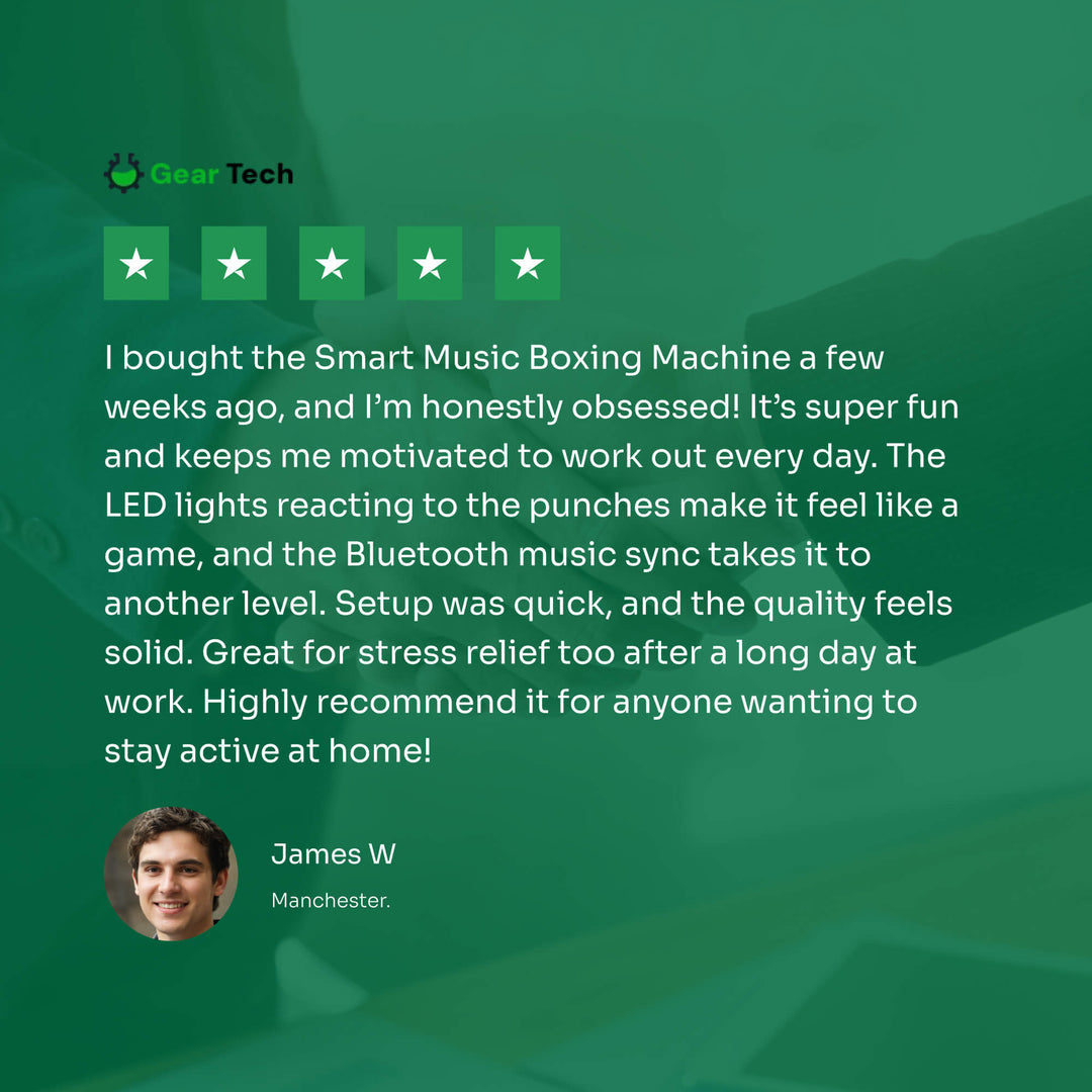 Niki | Music Boxing Machine | Interactive Training | RGB &amp; Bluetooth