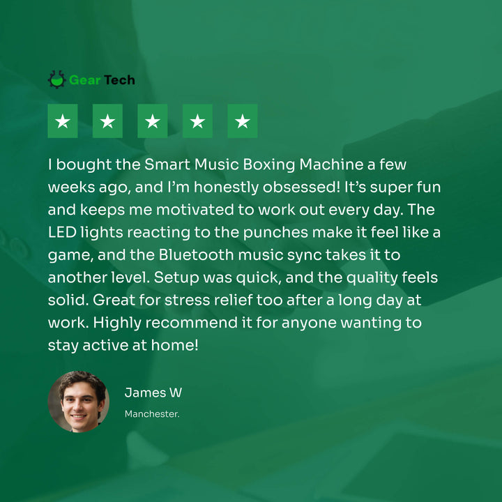 Niki | Music Boxing Machine | Interactive Training | RGB &amp; Bluetooth