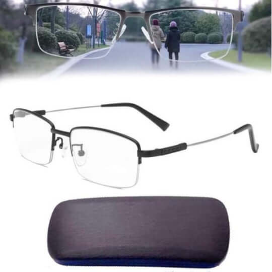 Niki | Optivista Intelligent Progressive Glasses | Automatic Field of Vision Adjustment &amp; Blue Light Filter