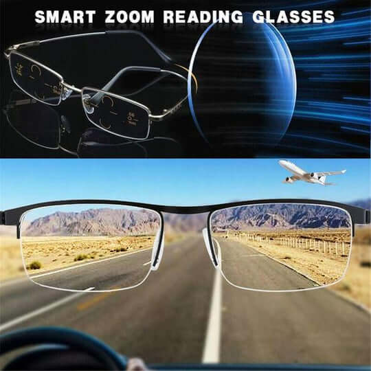 Niki | Optivista Multifocal Glasses with Automatic Vision Adjustment and Blue Filter