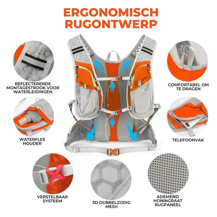 Niki | Outdoor backpack reflective design