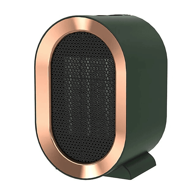 Niki | Oval Portable Heater with Rose Gold Trim