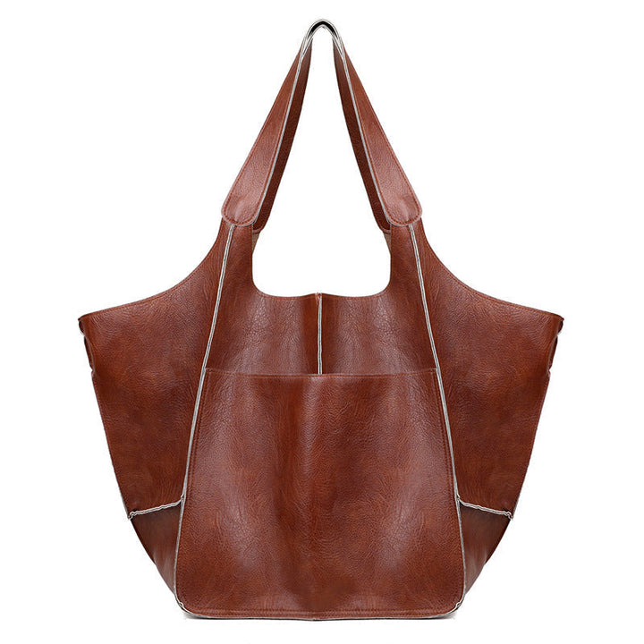 Niki | Oversized Leather Weekend Bags
