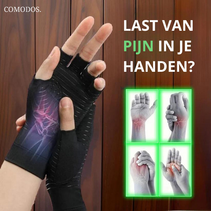 Niki | Pain-Relieving Compression Fingerless Gloves