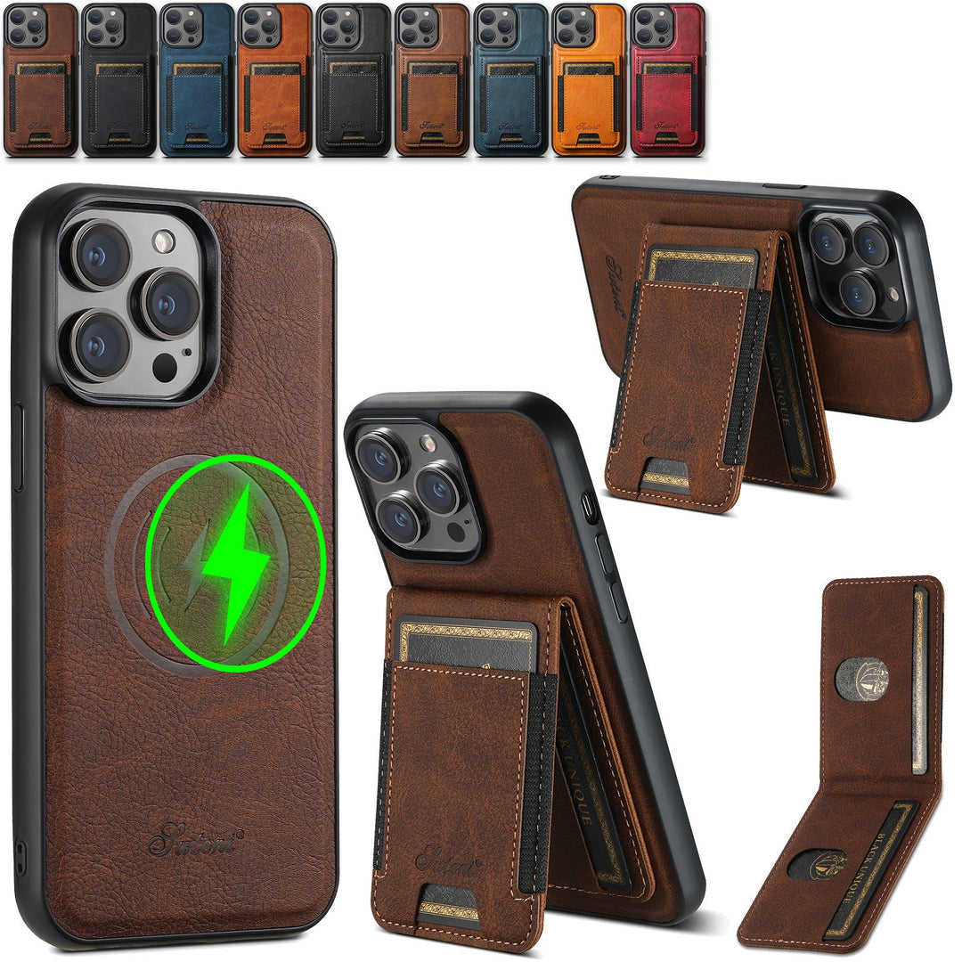 Niki | Phone Case with Card Holder and MagSafe Support