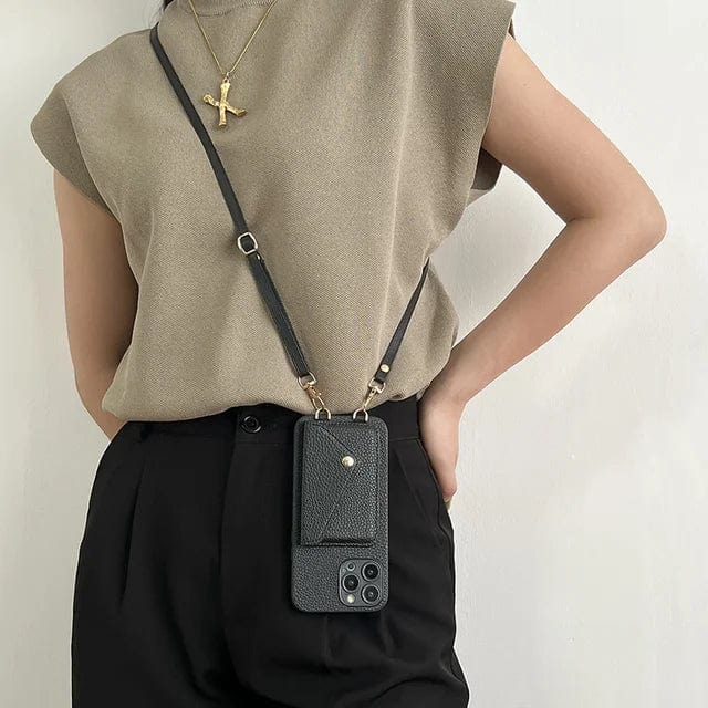 Niki | Phone Crossbody Bag with Wallet and Strap