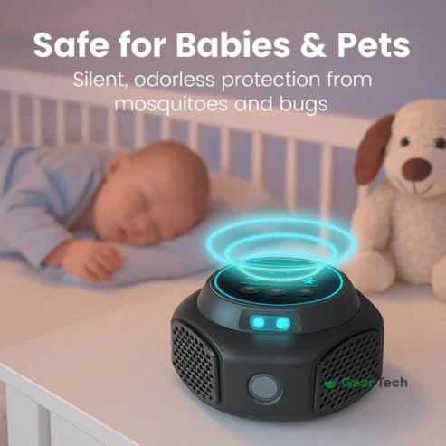 Niki | Plug-In Ultrasonic Rat Repellent | Chemical-Free. Silent &amp; Covers Up to 3200 sq. ft. for Indoor and Outdoor Use