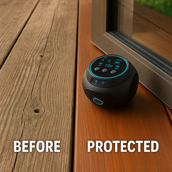 Niki | Plug-In Ultrasonic Rat Repellent | Chemical-Free. Silent &amp; Covers Up to 3200 sq. ft. for Indoor and Outdoor Use