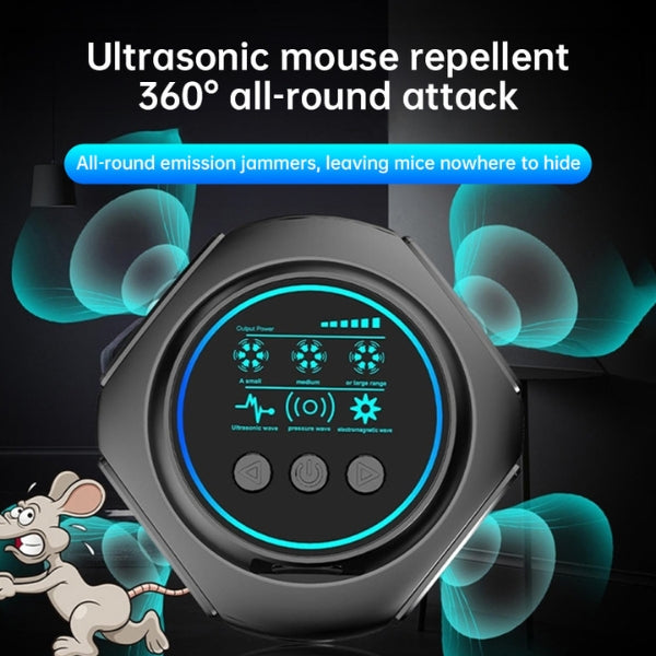 Niki | Plug-In Ultrasonic Rat Repellent | Chemical-Free. Silent &amp; Covers Up to 3200 sq. ft. for Indoor and Outdoor Use