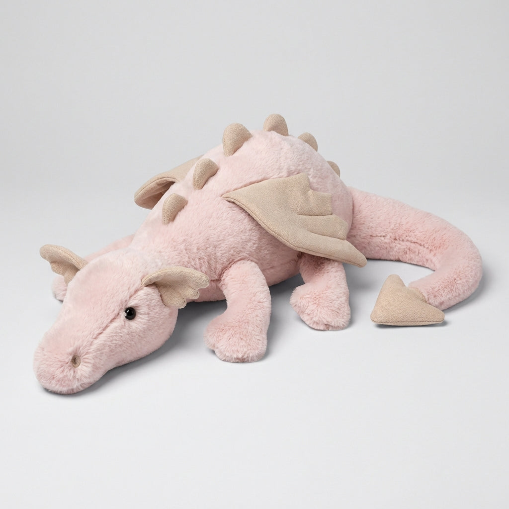 Niki | Plush Dragon Toy for Kids, Friendly Dragon with Beak