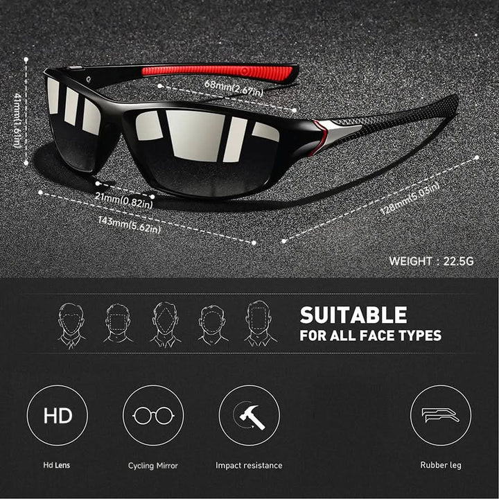 Niki | Polaroid Sport Sunglasses with UV400 Protection