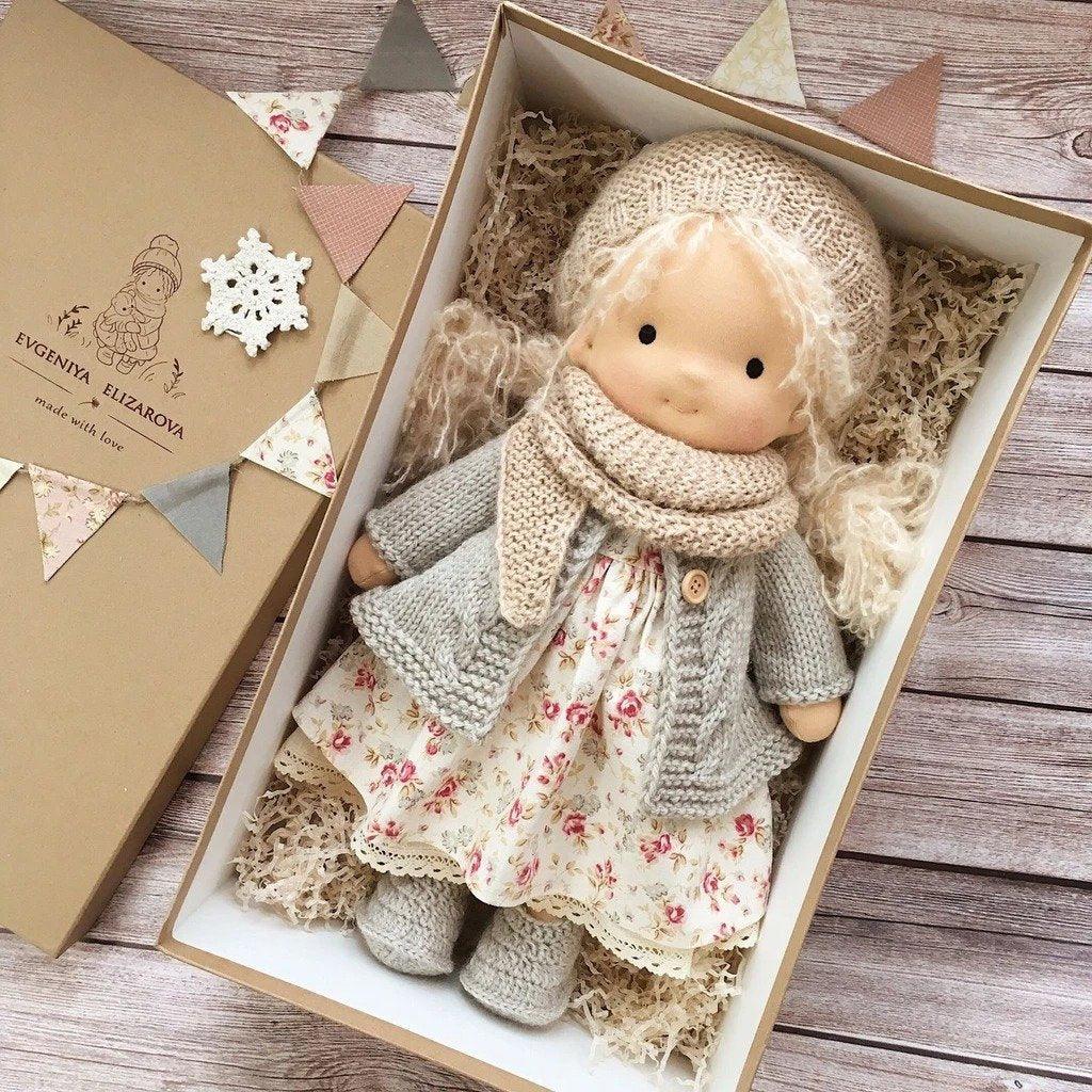 Niki Poppi | Handcrafted Waldorf Cuddle Doll | Soft, Organic &amp; Non-Toxic