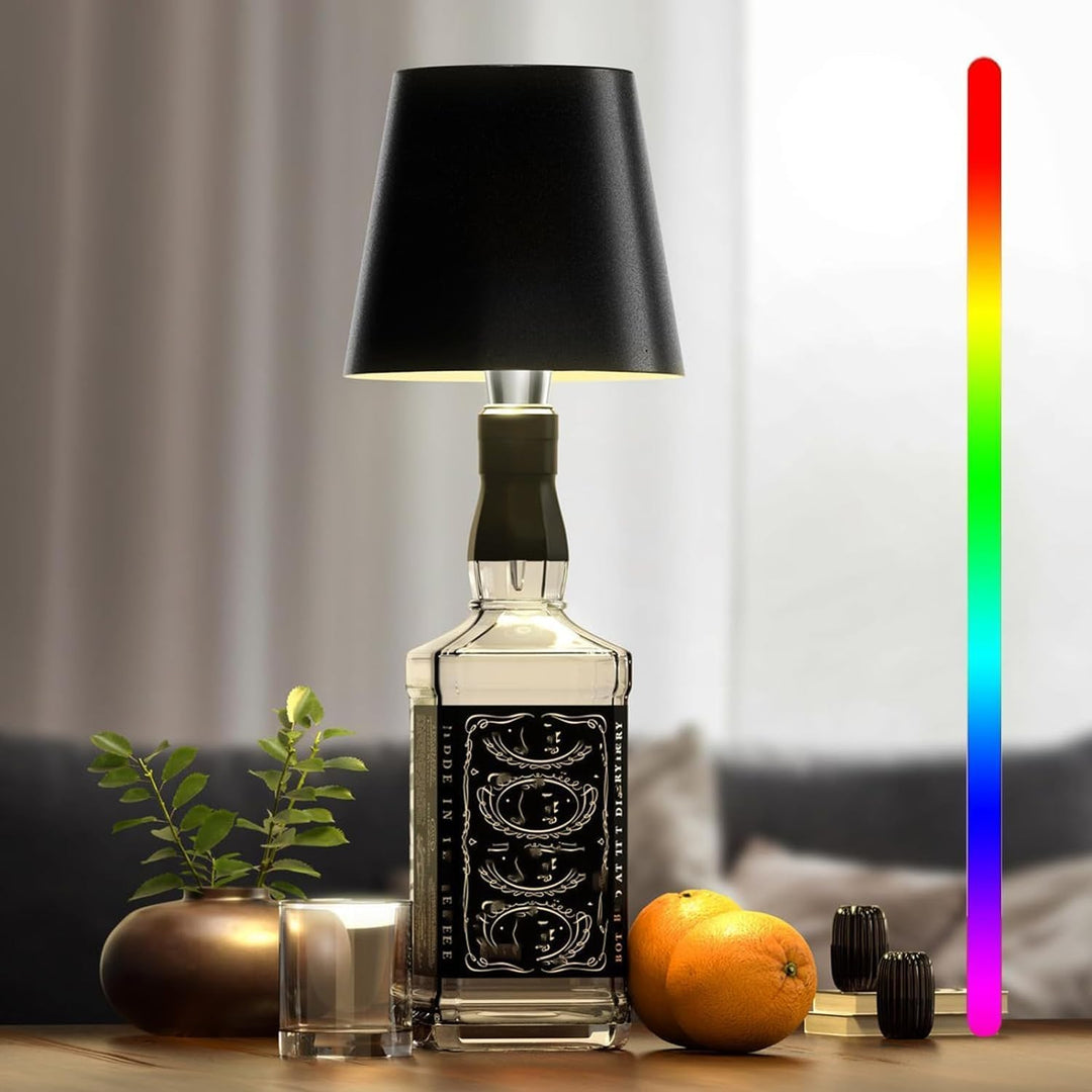 Niki | Portable Bottle Lamp with Touch Control Dimmable Brightness