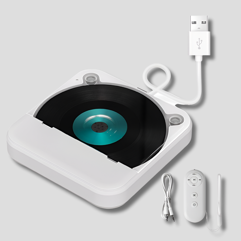 Niki | Portable CD Player with USB &amp; AUX - Car &amp; Home Audio