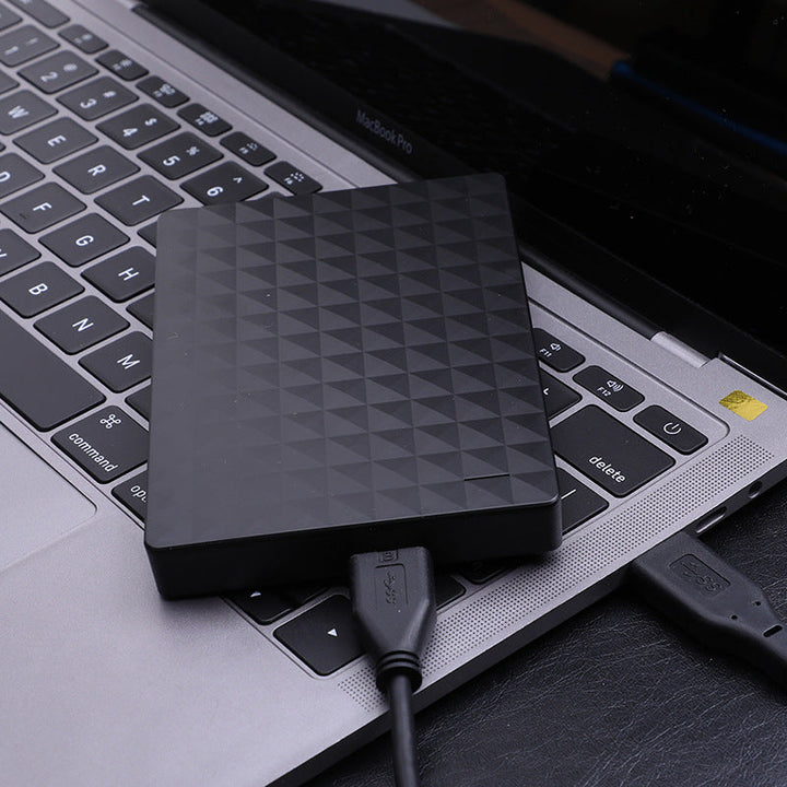 Niki | Portable External Hard Drive - Textured, USB 3.0, Slim Design