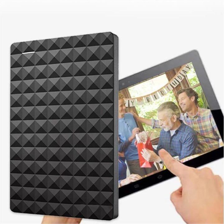 Niki | Portable External Hard Drive - Textured, USB 3.0, Slim Design