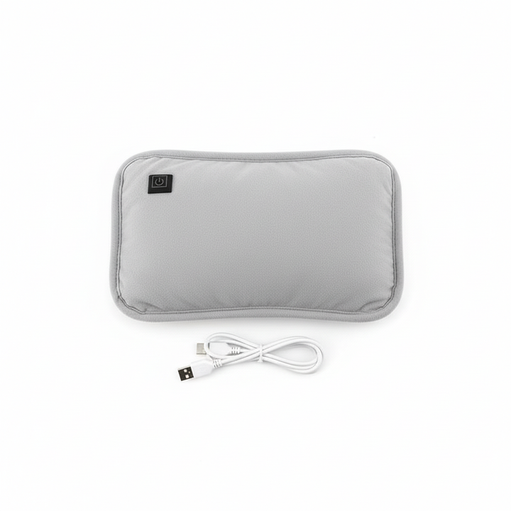 Niki | Portable Graphene Heating Pad | USB Rechargeable | 3 Temperature Levels | Ergonomic Hand &amp; Belly Warmer | Includes Intelligent Auto Shut-Off