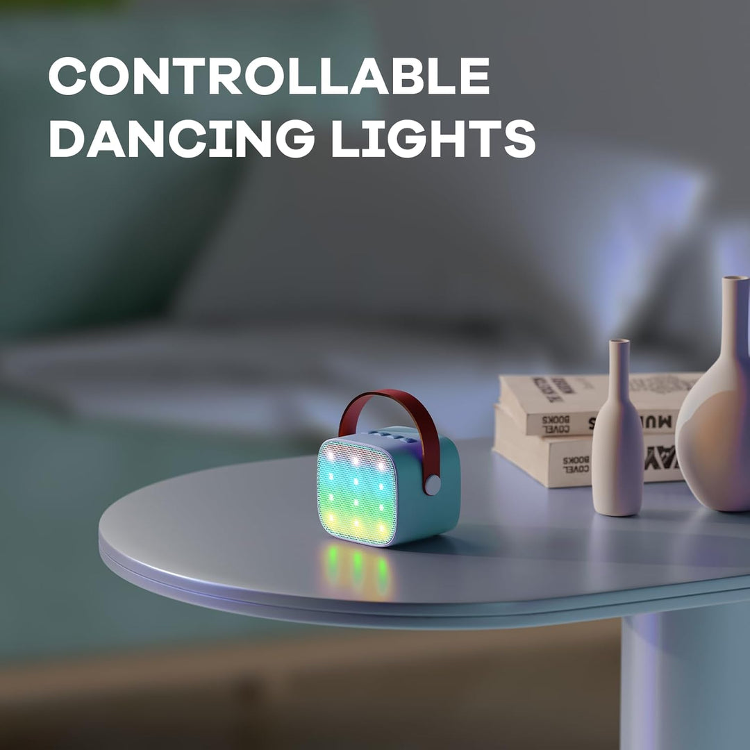 Niki | Portable Mini Karaoke Machine with Bluetooth Speaker and 2 Wireless Microphones – Veylo