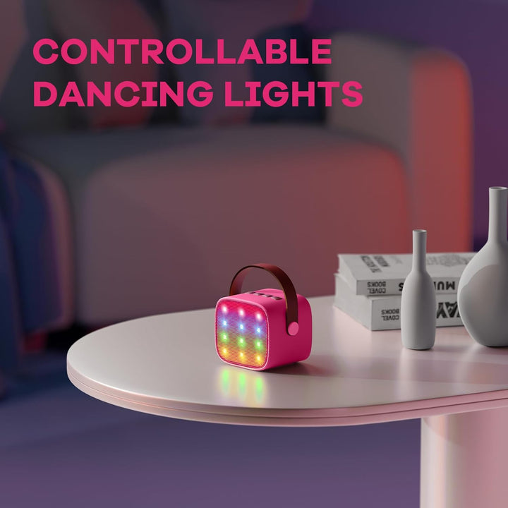Niki | Portable Mini Karaoke Machine with Bluetooth Speaker and 2 Wireless Microphones – Veylo
