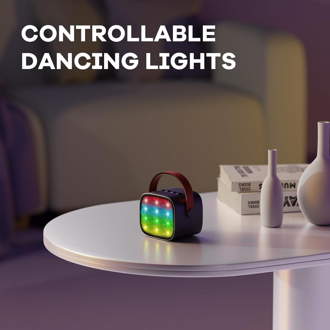 Niki | Portable Mini Karaoke Machine with Bluetooth Speaker and 2 Wireless Microphones – Veylo