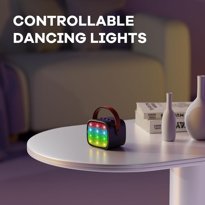 Niki | Portable Mini Karaoke Machine with Bluetooth Speaker and 2 Wireless Microphones – Veylo