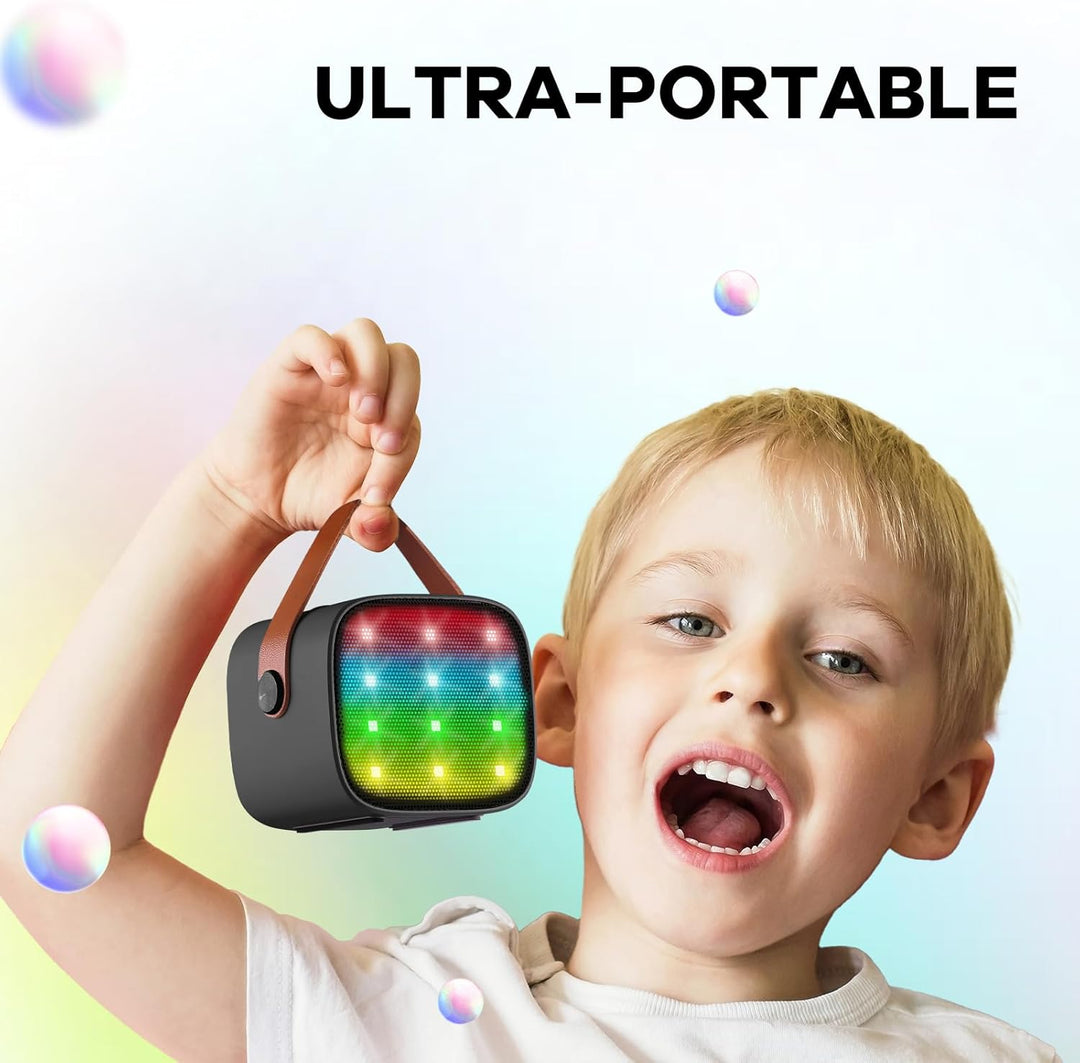 Niki | Portable Mini Karaoke Machine with Bluetooth Speaker and 2 Wireless Microphones – Veylo