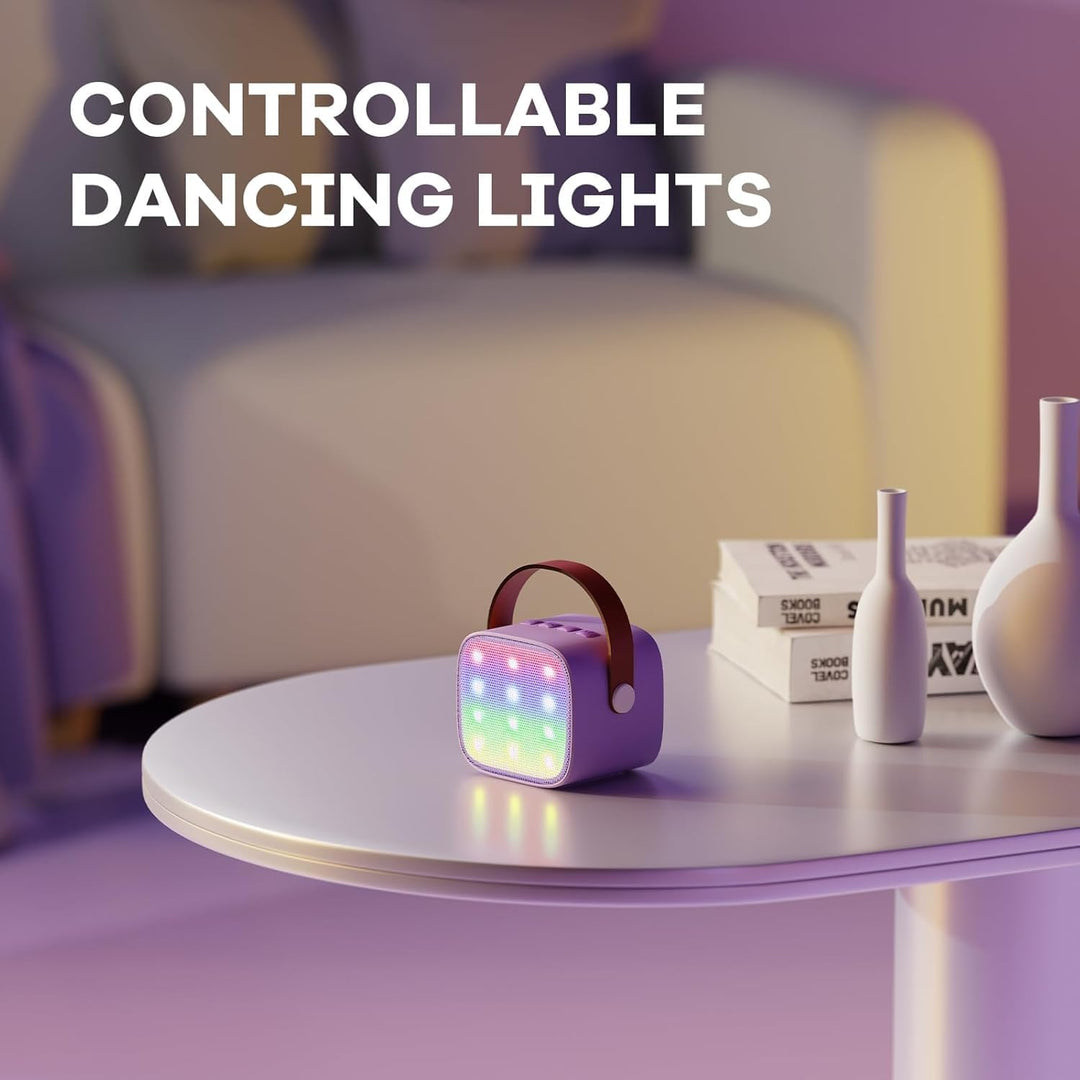 Niki | Portable Mini Karaoke Machine with Bluetooth Speaker and 2 Wireless Microphones – Veylo
