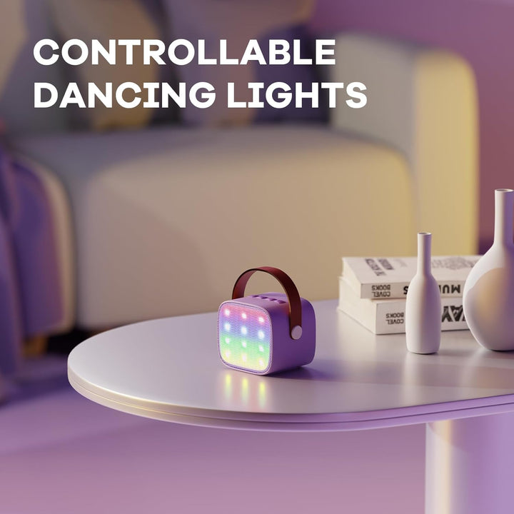 Niki | Portable Mini Karaoke Machine with Bluetooth Speaker and 2 Wireless Microphones – Veylo