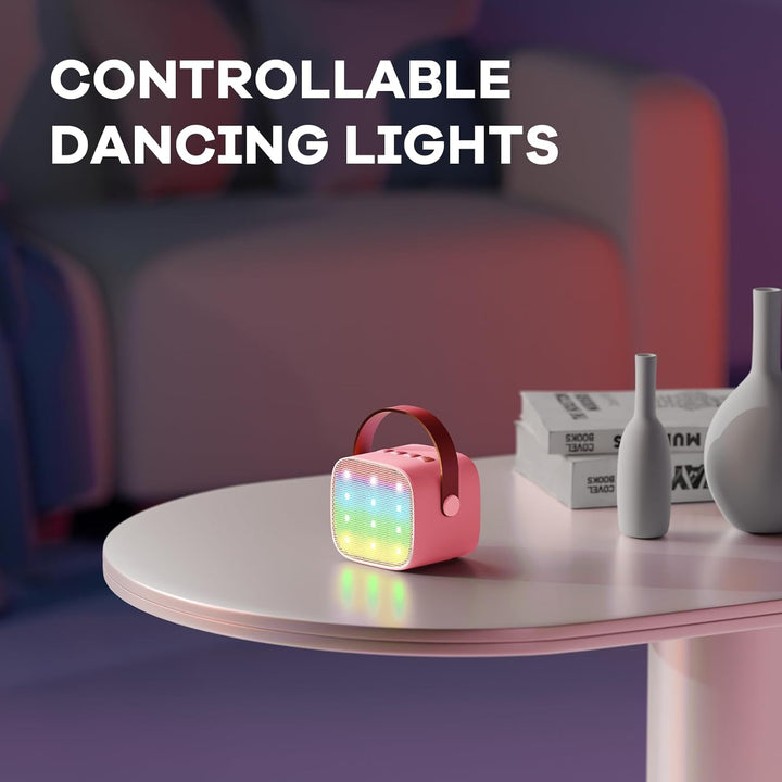 Niki | Portable Mini Karaoke Machine with Bluetooth Speaker and 2 Wireless Microphones – Veylo