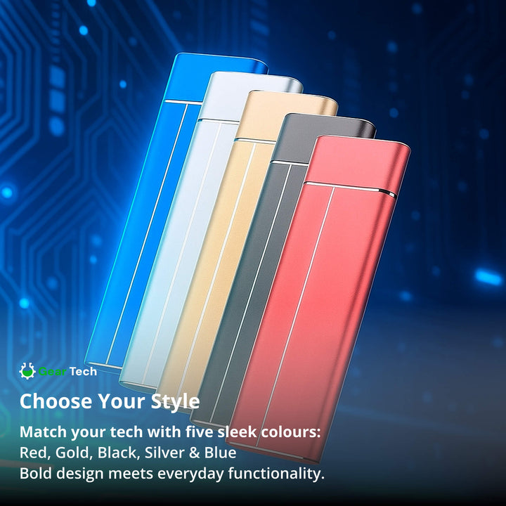 Niki | Portable SSD for large storage – 5TB external hard drive with lightning-fast transfer speed