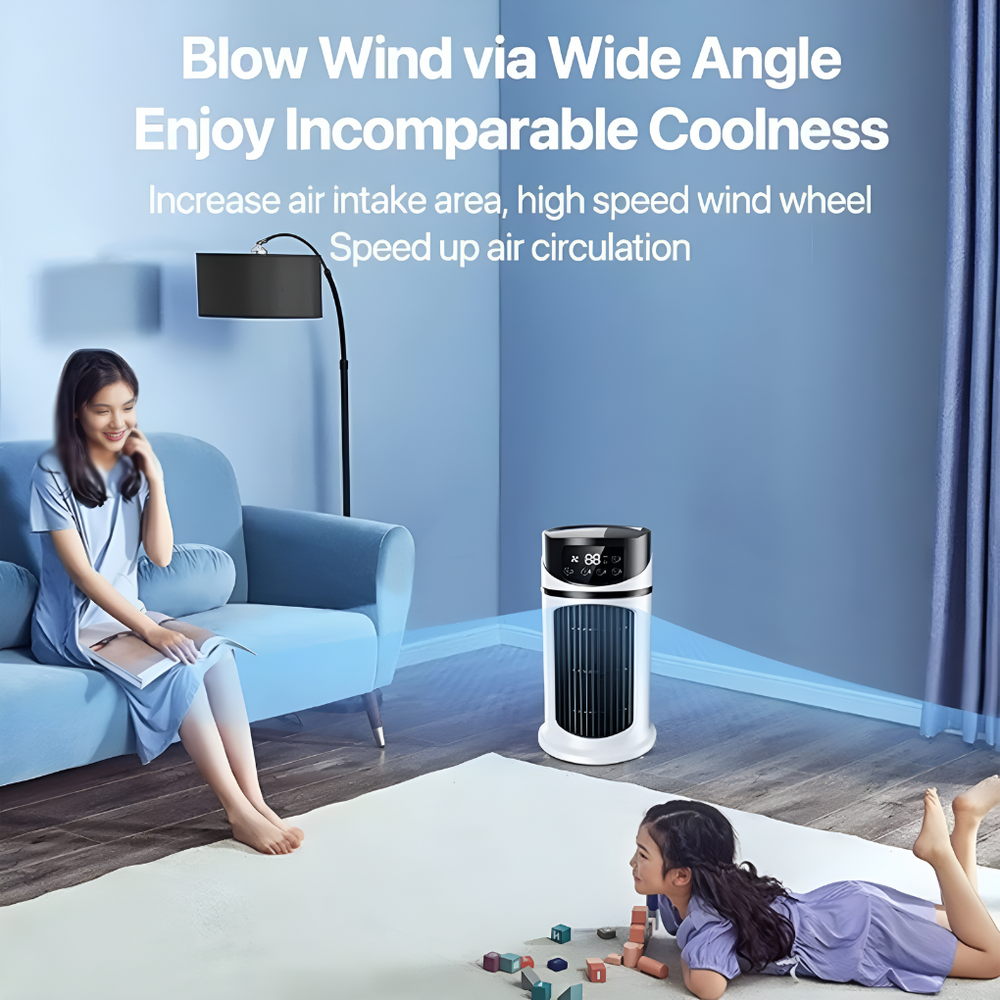 Niki | Portable Tower Fan with Digital Display