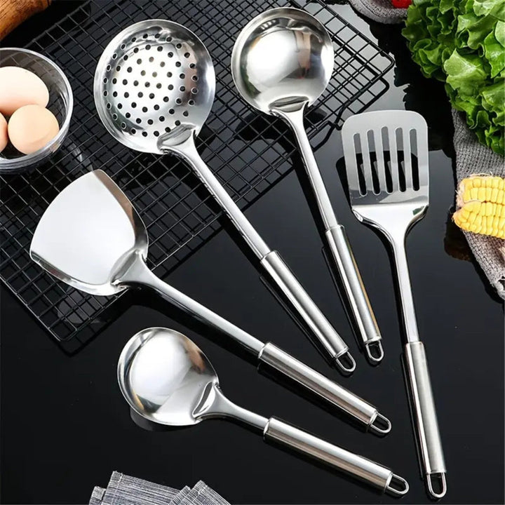 Niki | Premium Stainless Steel Kitchen Utensils | 5 Piece Set