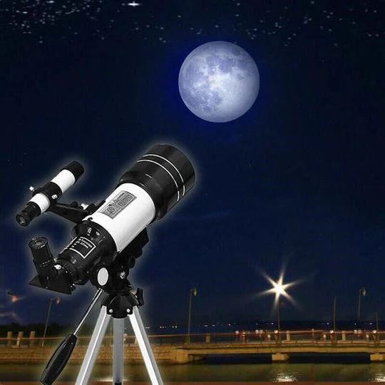 Niki | Professional Astronomical Telescope | 70mm Aperture, 300mm Focal Length &amp; Easy Setup for Stargazing and Nature Exploration
