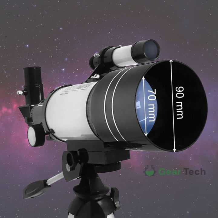 Niki | Professional Astronomical Telescope | 70mm Aperture, 300mm Focal Length &amp; Easy Setup for Stargazing and Nature Exploration