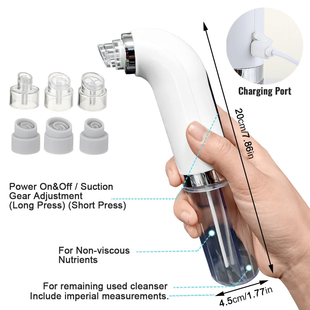 Niki | Professional Nose Blackhead Remover Vacuum - Deep Cleansing with Suction Technology