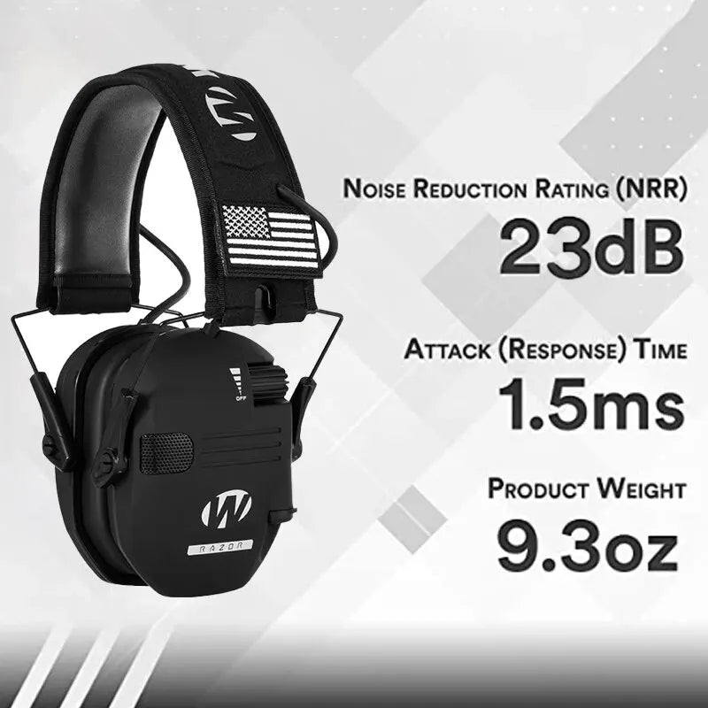 Niki | Protective Shooting Headphones | Active Noise Cancellation, Lightweight and Comfortable for Shooting Activities
