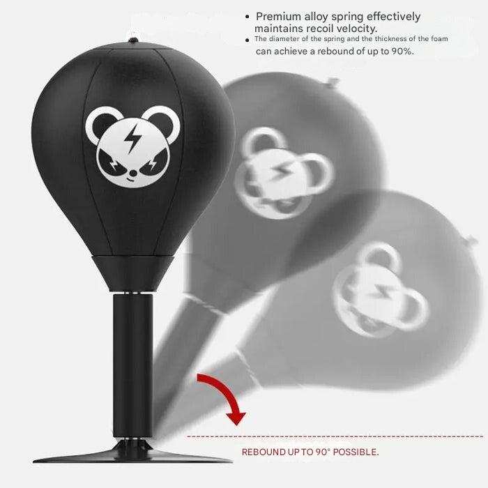 Niki | Punching Ball with Strong Suction Base - PowerStrike