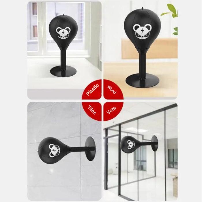 Niki | Punching Ball with Strong Suction Base - PowerStrike