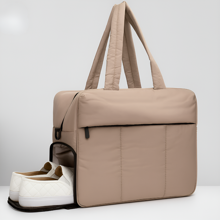 Niki | Quilted Puffer Tote Bag