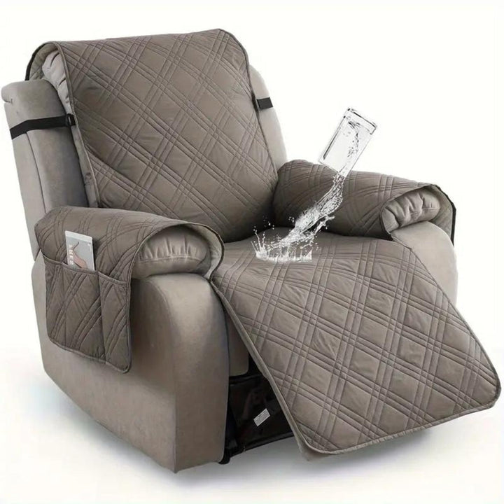 Niki | Quilted Recliner Cover - Waterproof &amp; Stain Resistant