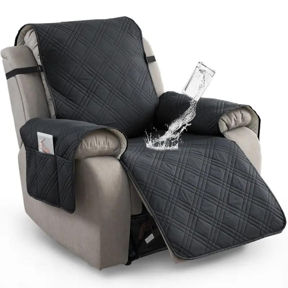 Niki | Quilted Recliner Cover - Waterproof &amp; Stain Resistant