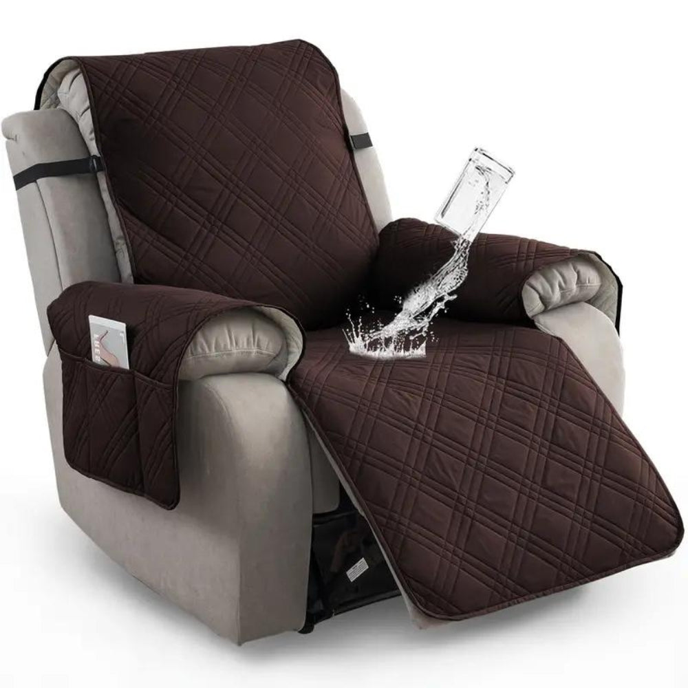 Niki | Quilted Recliner Cover - Waterproof &amp; Stain Resistant